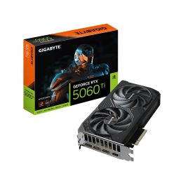 GIGABYTE GeForce RTX 5060 Ti WINDFORCE OC 8G Scheda grafica - 8GB GDDR7 128bit PCI-E 5.0 2587MHz Core Clock 3 x DisplayPort 1 x