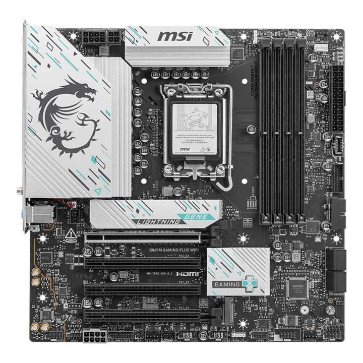 MSI B860M GAMING PLUS WIFI scheda madre Intel B860 LGA 1851 (Socket V1) micro ATX