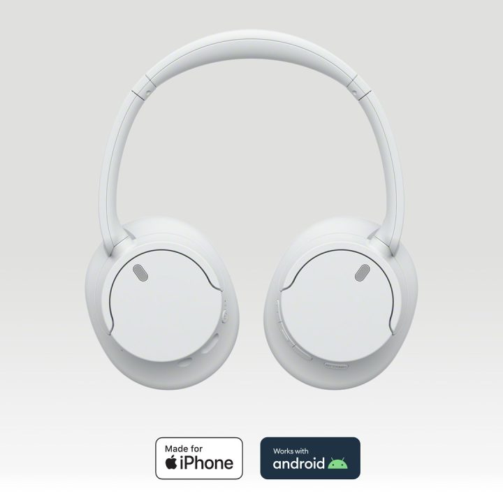Sony WH-CH720 cuffia con filo e wireless fascia per la testa chiamate/musica USB Type-C Bluetooth bianca