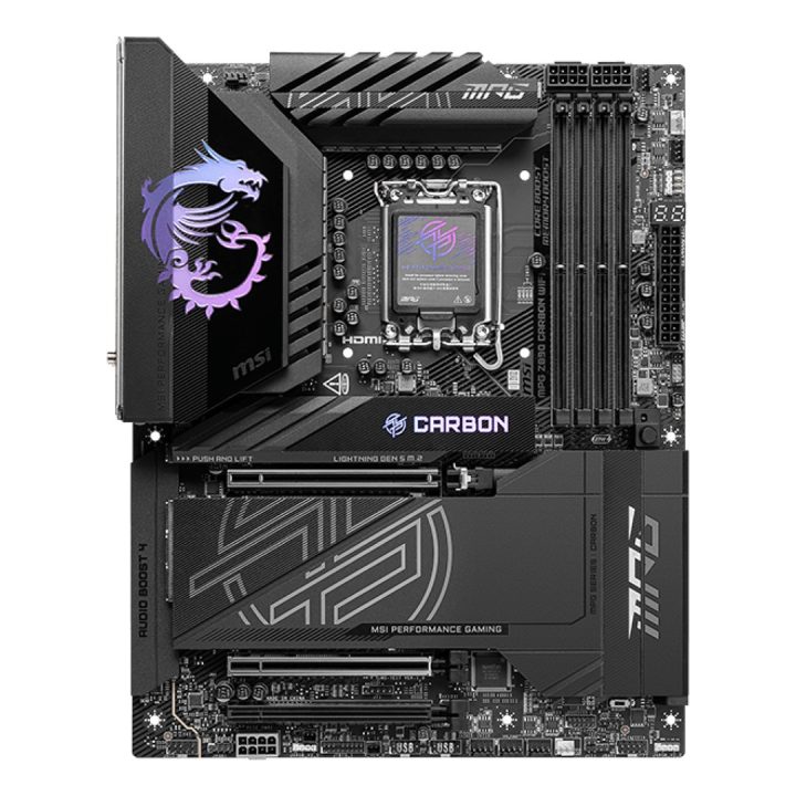 Scheda madre MSI MPG Z890 CARBON WIFI Intel Z890 LGA 1851 (Socket V1) ATX