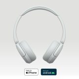 Sony WH-CH520 cuffia wireless fascia per la testa chiamate/musica USB Type-C Bluetooth bianca