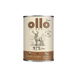 OLLO Pure Cervo – cibo umido per cani – 850 g