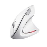 Trust mouse wireless ergonomico verticale Verto bianco (25132)