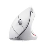 Trust mouse wireless ergonomico verticale Verto bianco (25132)