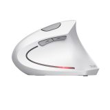 Trust mouse wireless ergonomico verticale Verto bianco (25132)