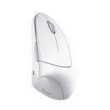 Trust mouse wireless ergonomico verticale Verto bianco (25132)