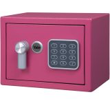 Yale YSV/170/DB2/P Cassaforte da libera installazione 3.8 l Acciaio Rosa