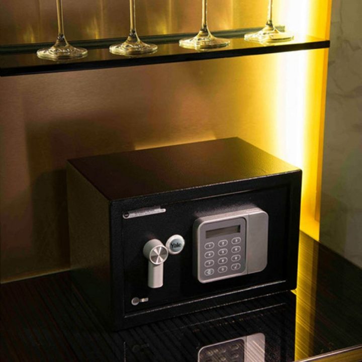 Yale YSG/200/DB2 Cassaforte da libera installazione 8.6 l Acciaio Nero