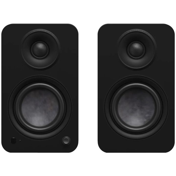 Kanto Audio YU4 – Altoparlanti attivi 140W Bluetooth / Phono – nero opaco (Coppia)