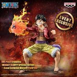 BANPRESTO EVENT EXCLUSIVE GRANDISTA ONE PIECE - MONKEY. D. LUFFY METALLIC COLOR.