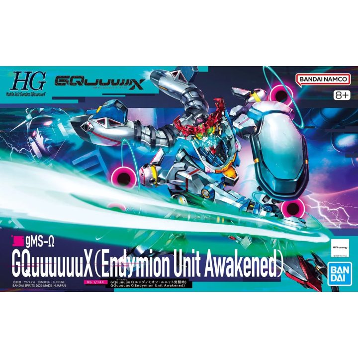 HGGQ 1/144 GQuuuuuuX (ENDYMION UNIT AWAKENED)