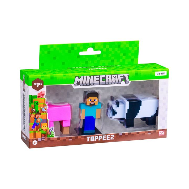 MINECRAFT S2 FIGURES - 3 PACK (ASSORTMENT)