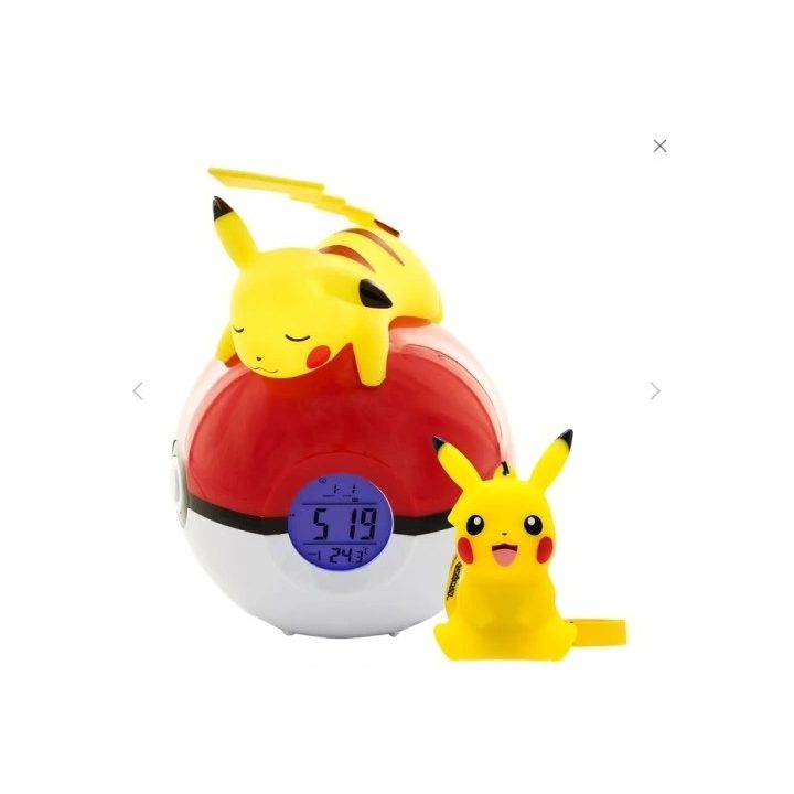 TF POKEMON SVEGLIA LUMINOSA & PIKACHU 9CM