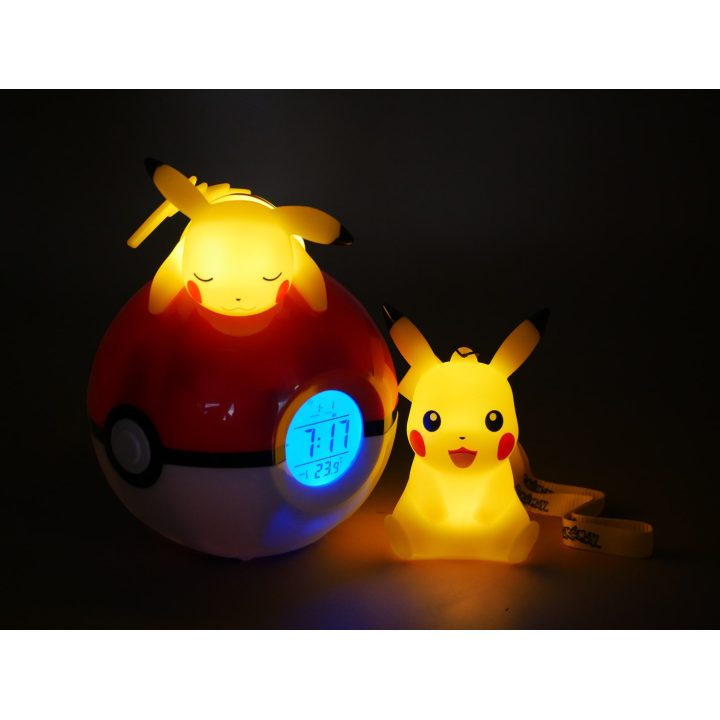 TF POKEMON SVEGLIA LUMINOSA & PIKACHU 9CM