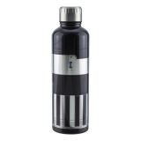 Paladone Darth Vader Lightsaber Bottiglia d'acqua in metallo Uso quotidiano 500 ml Acciaio inox Nero Argento