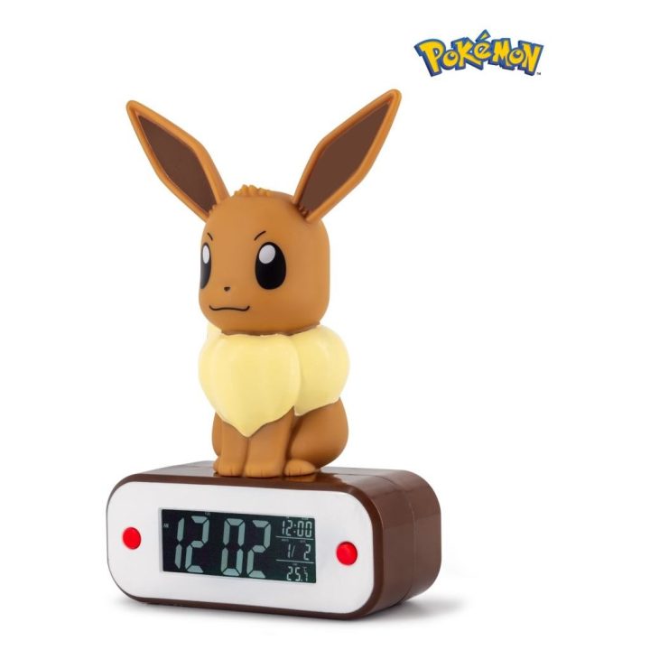 TEKNOFUN Pokémon Eevee Figura luminosa 3D Sveglia