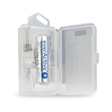 Batteria everActive 18650 3.7V Li-ion 2600mAh micro USB con protezione BOX