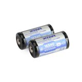 Batteria 16340/R-CR123 3 7V Li-ion 650 mAh con protezione