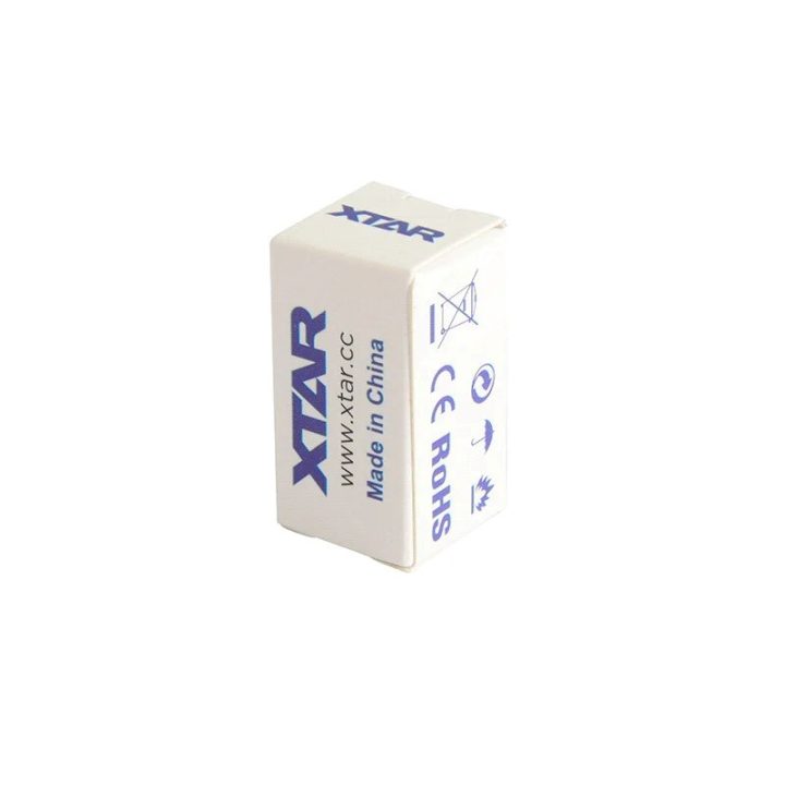 Batteria 16340/R-CR123 3 7V Li-ion 650 mAh con protezione