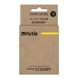 Actis KB-1240Y Inchiostro (ricambio per Brother LC1240Y/LC1220Y Standard 19 ml giallo)