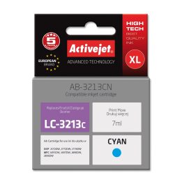 Activejet AB-3213CN Cartuccia d'inchiostro (sostitutiva per Brother LC3213C Supreme 7 ml ciano)