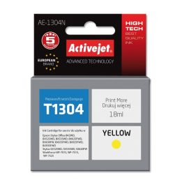 Activejet AE-1304N Inchiostro (sostituzione per Epson T1304 Supreme 18 ml giallo)