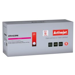 Activejet ATH-415MN Cartuccia toner (sostituzione per HP 415A W2033A Supreme 2100 pagine rosso) con chip