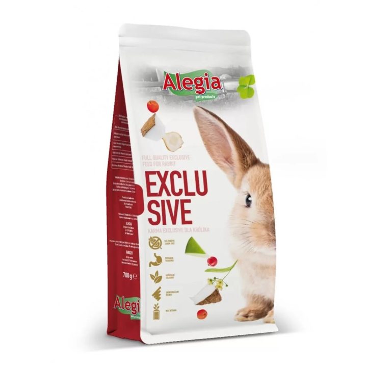 ALEGIA Exclusive Coniglio - cibo per conigli - 700g
