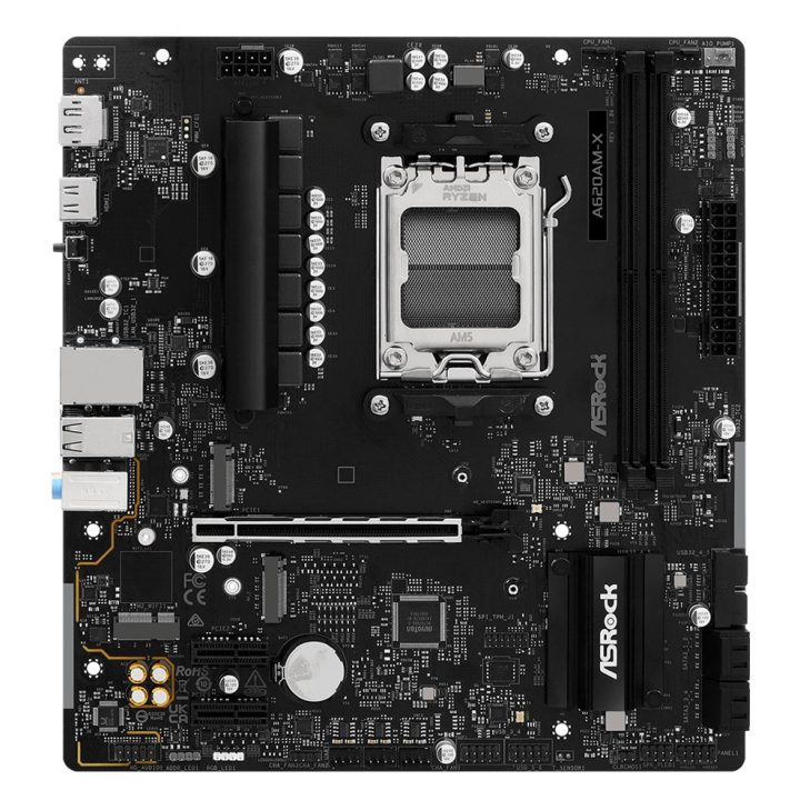 Asrock A620AM-X scheda madre AMD A620 Socket AM5 micro ATX