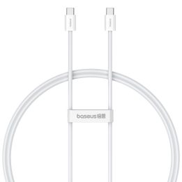 Baseus Superior USB C a cavo dati USB C 1 m 30 W bianco