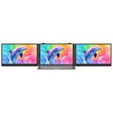 Blackview DCM8 Pro - 15.3 estensore schermo portatile per laptop con supporto dual-monitor e porte 2 USB-C