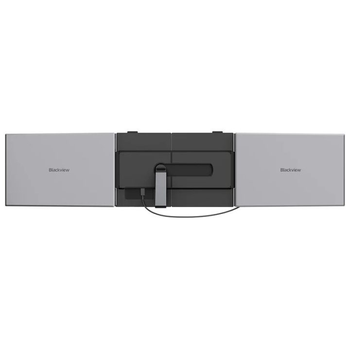 Blackview DCM8 Pro - 15.3 estensore schermo portatile per laptop con supporto dual-monitor e porte 2 USB-C