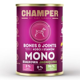 CHAMPER Bones & Joints Monoprotein Agnello - cibo umido per cani - 400g