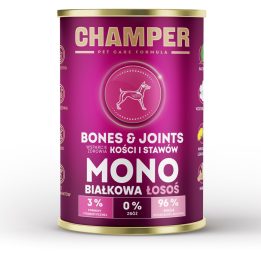 CHAMPER Bones & Joints Monoprotein Salmone - cibo umido per cani - 400g