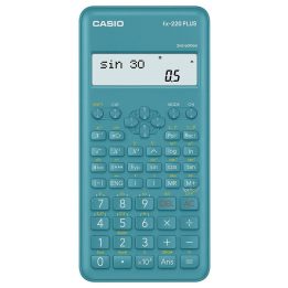 CASIO Calcolatrice SCIENTIFIC FX-220PLUS-2 blu 12 digit display