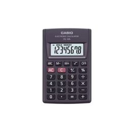 CASIO HL-4A-B 8-digit Calcolatrice tascabile 56x87mm nera