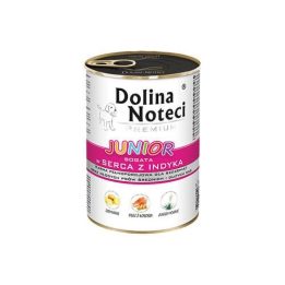 DOLINA NOTECI Premium Junior ricco di cuori di tacchino - cibo umido per cuccioli di razze medie e grandi - 400g