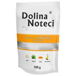 DOLINA NOTECI Premium Ricco di anatra con zucca - Cibo umido per cani - 500 g