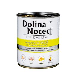 DOLINA NOTECI Premium Ricco di oca con patate - Cibo umido per cani - 800 g