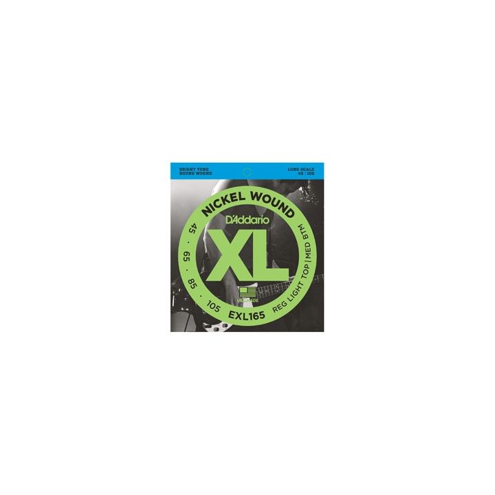 D'Addario EXL165 - bass guitar strings (45–105)