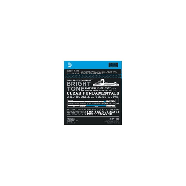 D'Addario EXL165 - bass guitar strings (45–105)