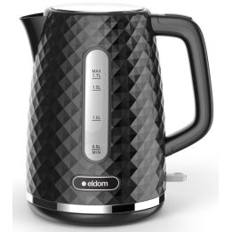 C280C ELDOM bollitore ELLI capacità 1.7 l potenza 2200 W nero strix nero