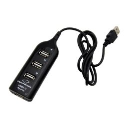Esperanza EA116 hub interfaccia 480 Mbit/s nero