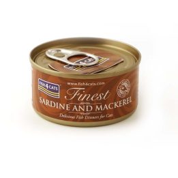 FISH4CATS Sardina e sgombro - cibo umido per gatti - 70g