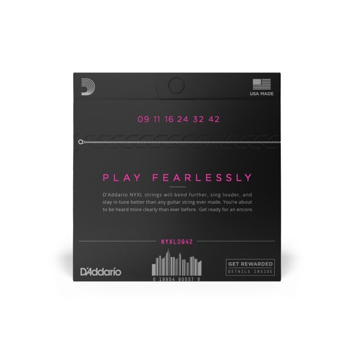 D'Addario NYXL0942 - electric guitar strings (09–42)