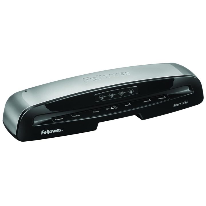 Fellowes Saturn 3i laminatrice fredda/calda 300 mm/min nero argento