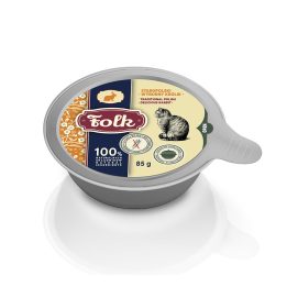 FOLK Traditional Polish Delizioso coniglio - cibo umido per gatti - 85g