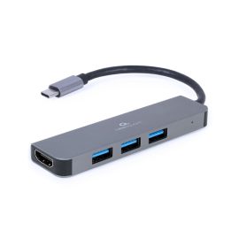 Gembird A-CM-COMBO2-01 USB Type-C adattatore multiporta 2-in-1 (Hub + HDMI)