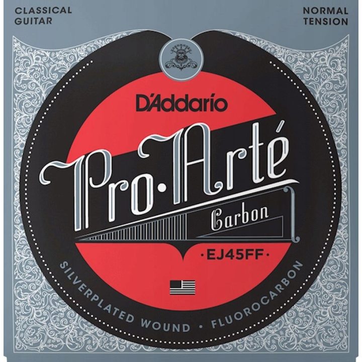 D'Addario EJ45FF Pro-Arté Carbon - classical guitar strings