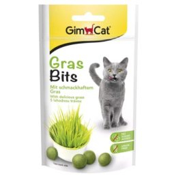 GIMCAT GrasBits Snack croccanti erba – snack per gatti – 425g